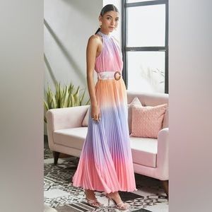 Rococo Sand Emi Halter Neck Maxi Dress